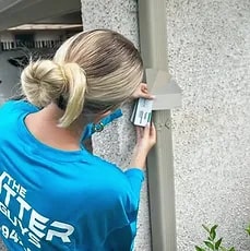 Installing a gutter